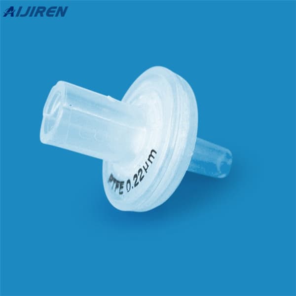 wheel filter pvdf mushroom syringe filter gas exchange